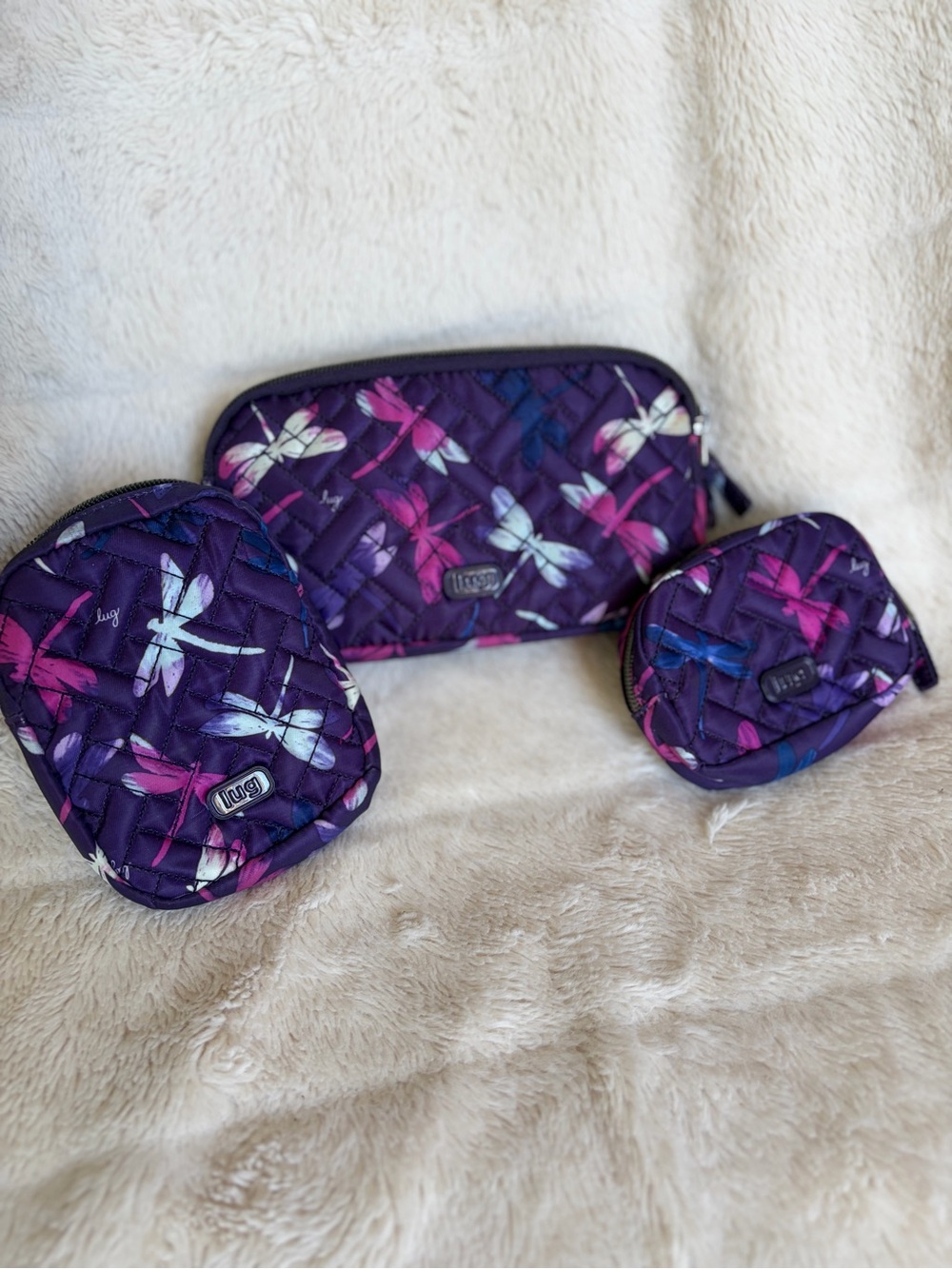 EUC Lug Round-Trip 3 piece set, Dragonfly Purple